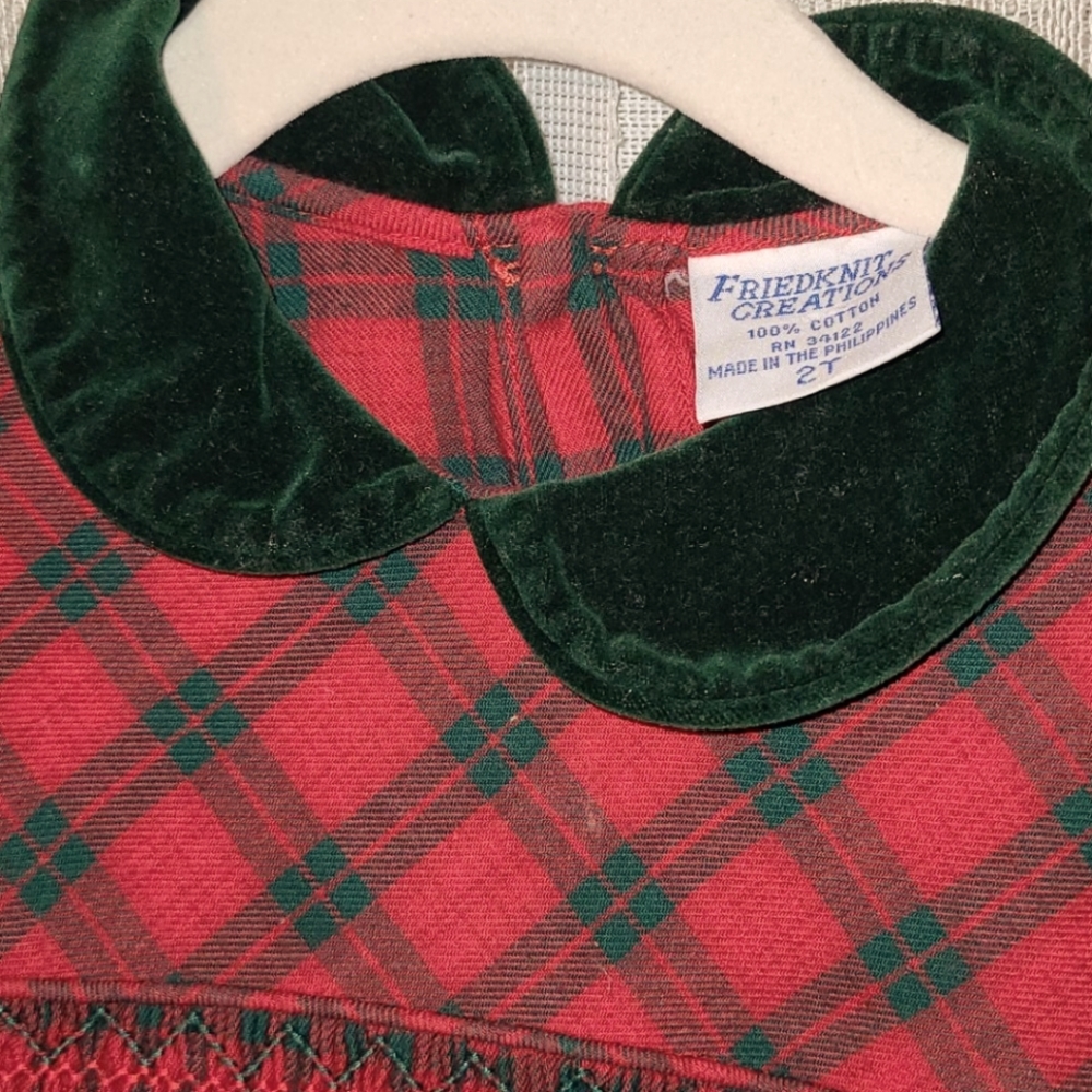 Friedknits creations, 2t Christmas dress